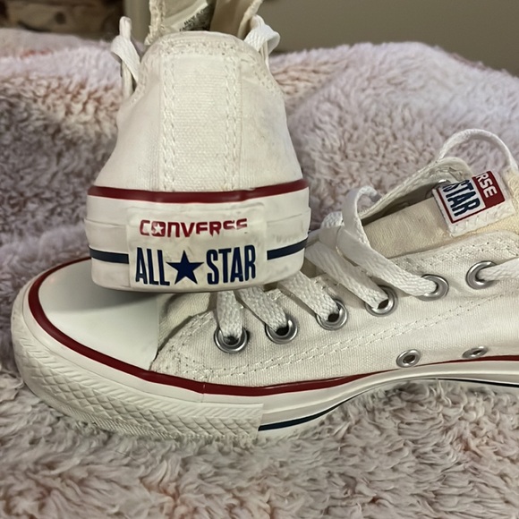 Women’s Converse Chuck Taylor All Star Low Sneakers in White size 7.5 - Picture 5 of 6
